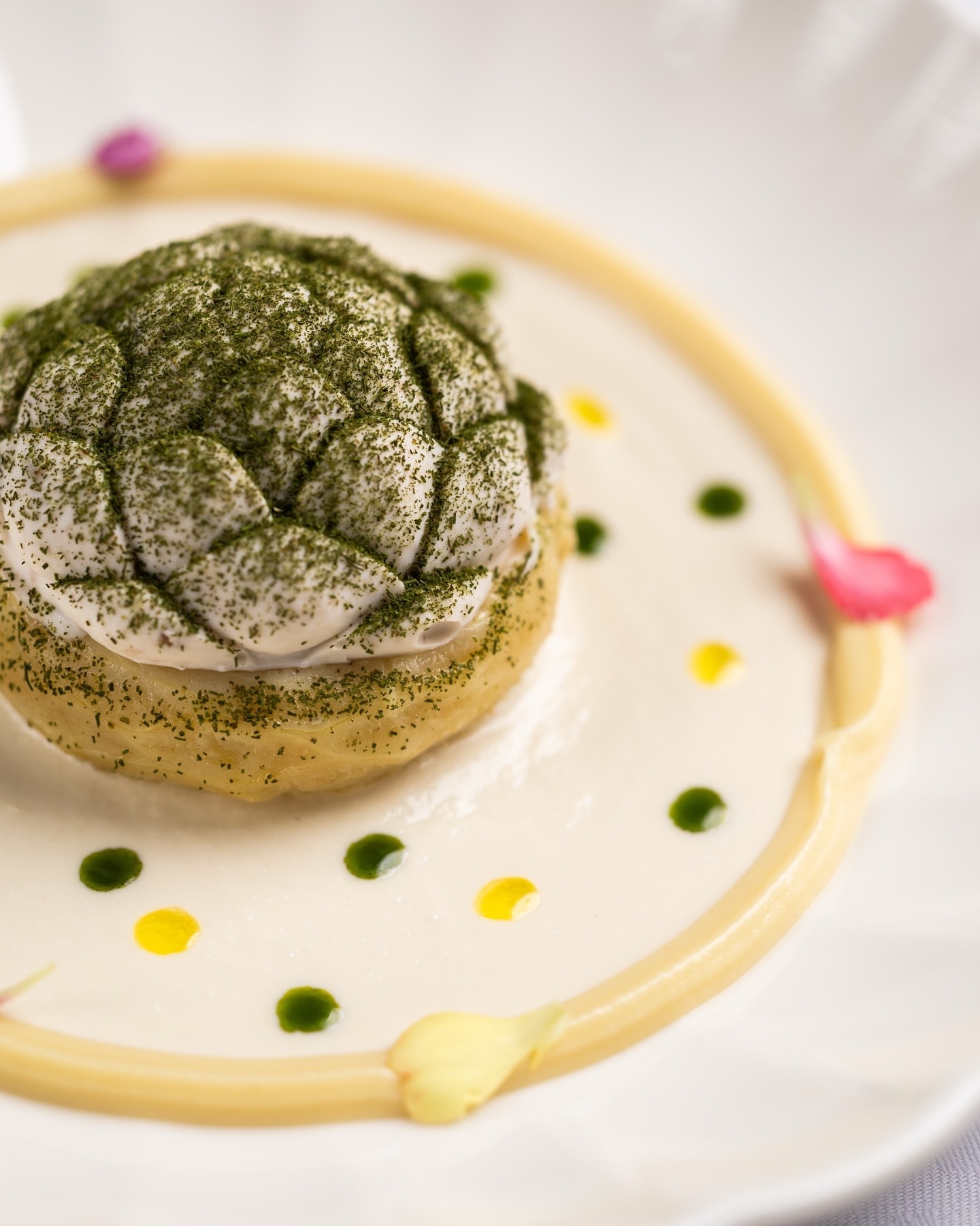 A carefully presented dish from Tuğra Restaurant
