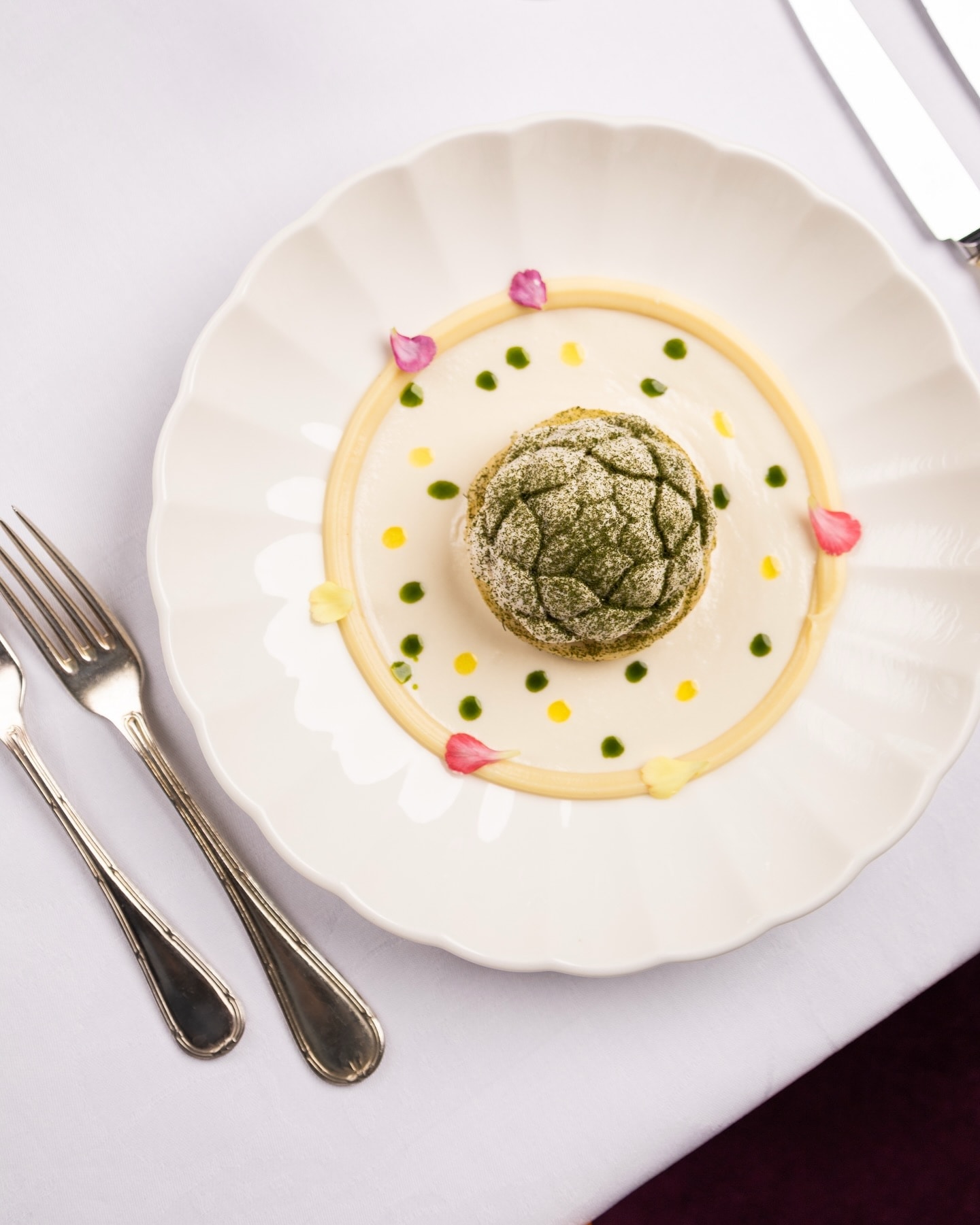 A carefully presented dish from Tuğra Restaurant