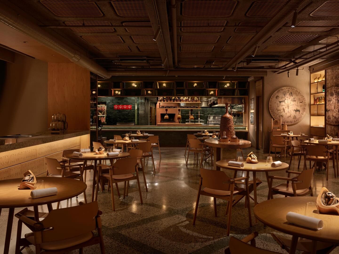 A view of TURK Fatih Tutak restaurant and its cuisine