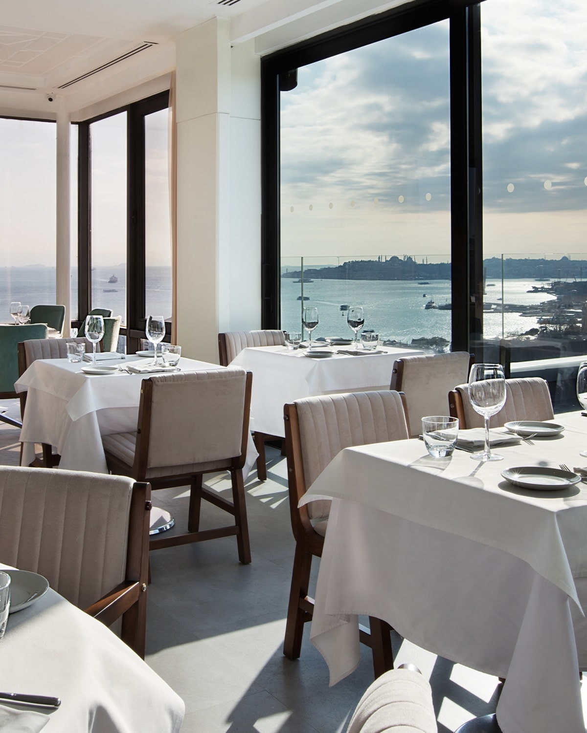 Vogue Restaurant: manzaralı masa