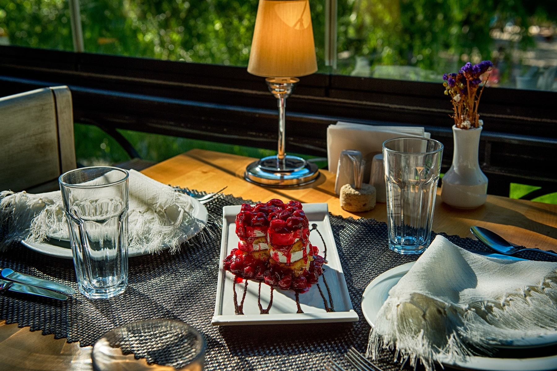 Wineport Lodge Restaurant: a carefully plated dish