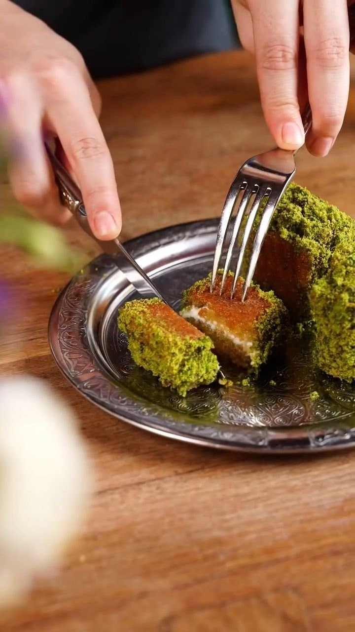 A carefully presented dish from Zennup 1844 İstanbul