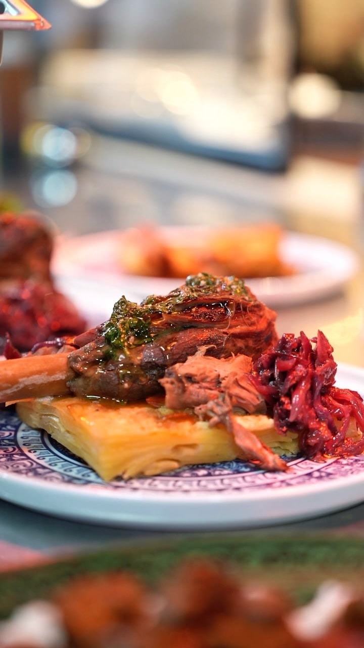 A carefully presented dish from Zennup 1844 İstanbul