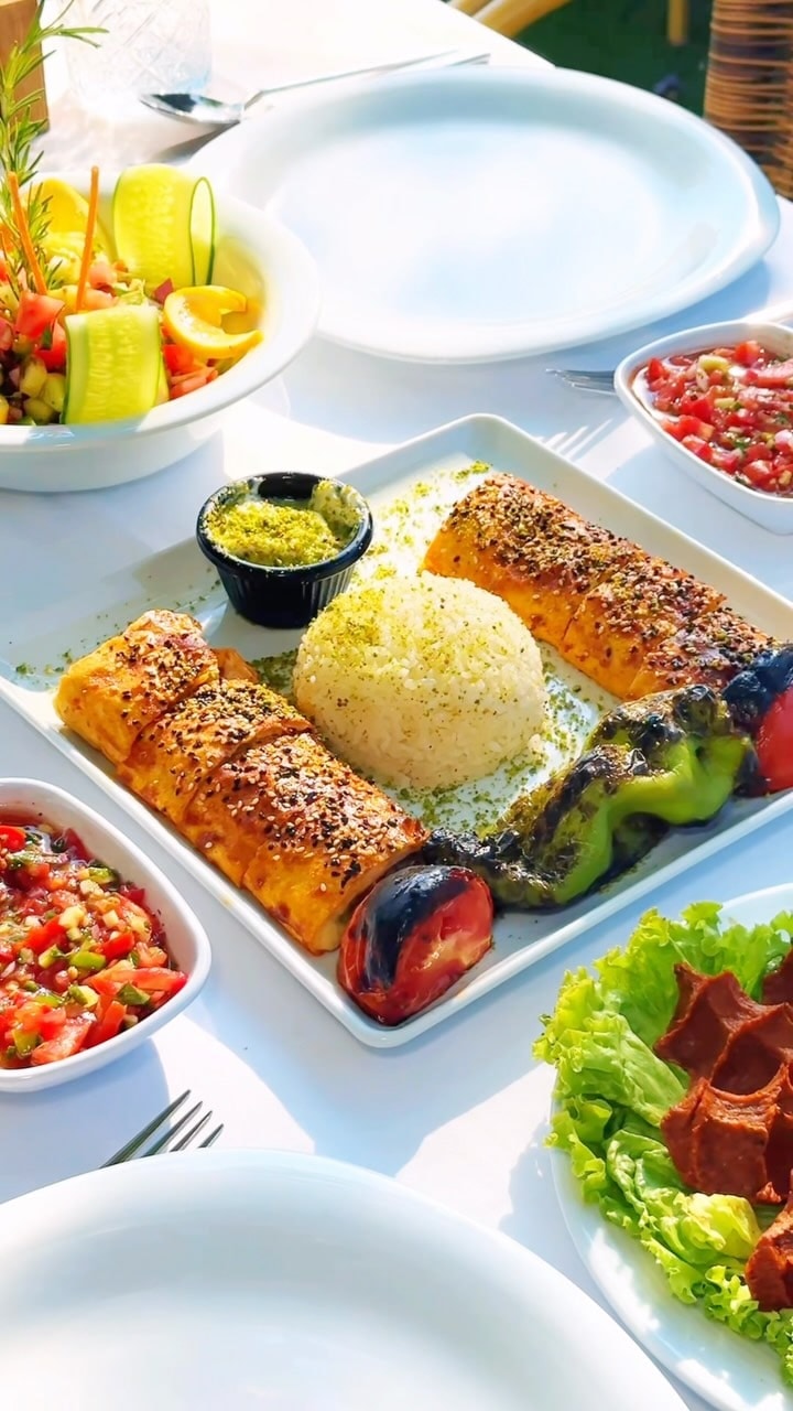 A carefully presented dish from Ziya Şark Sofrası Florya