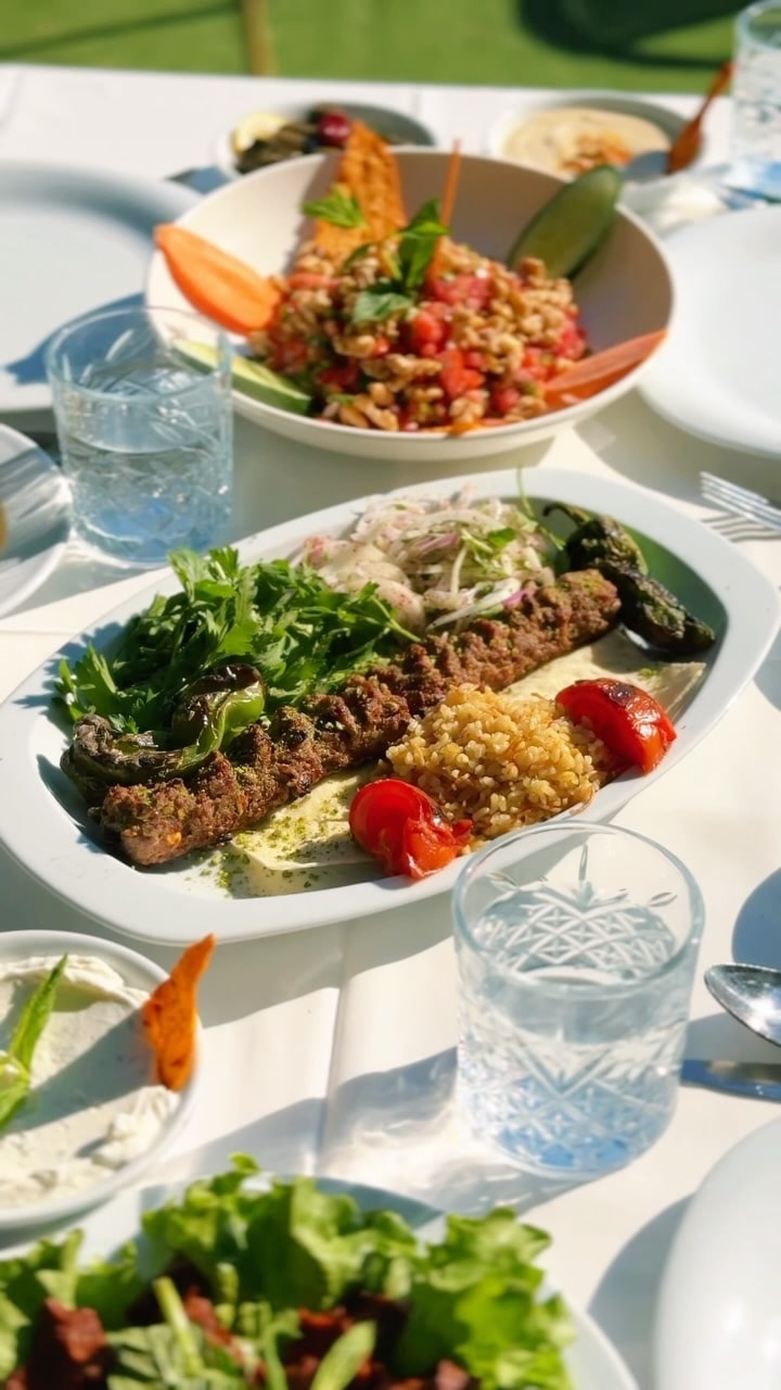 A carefully presented dish from Ziya Şark Sofrası Florya