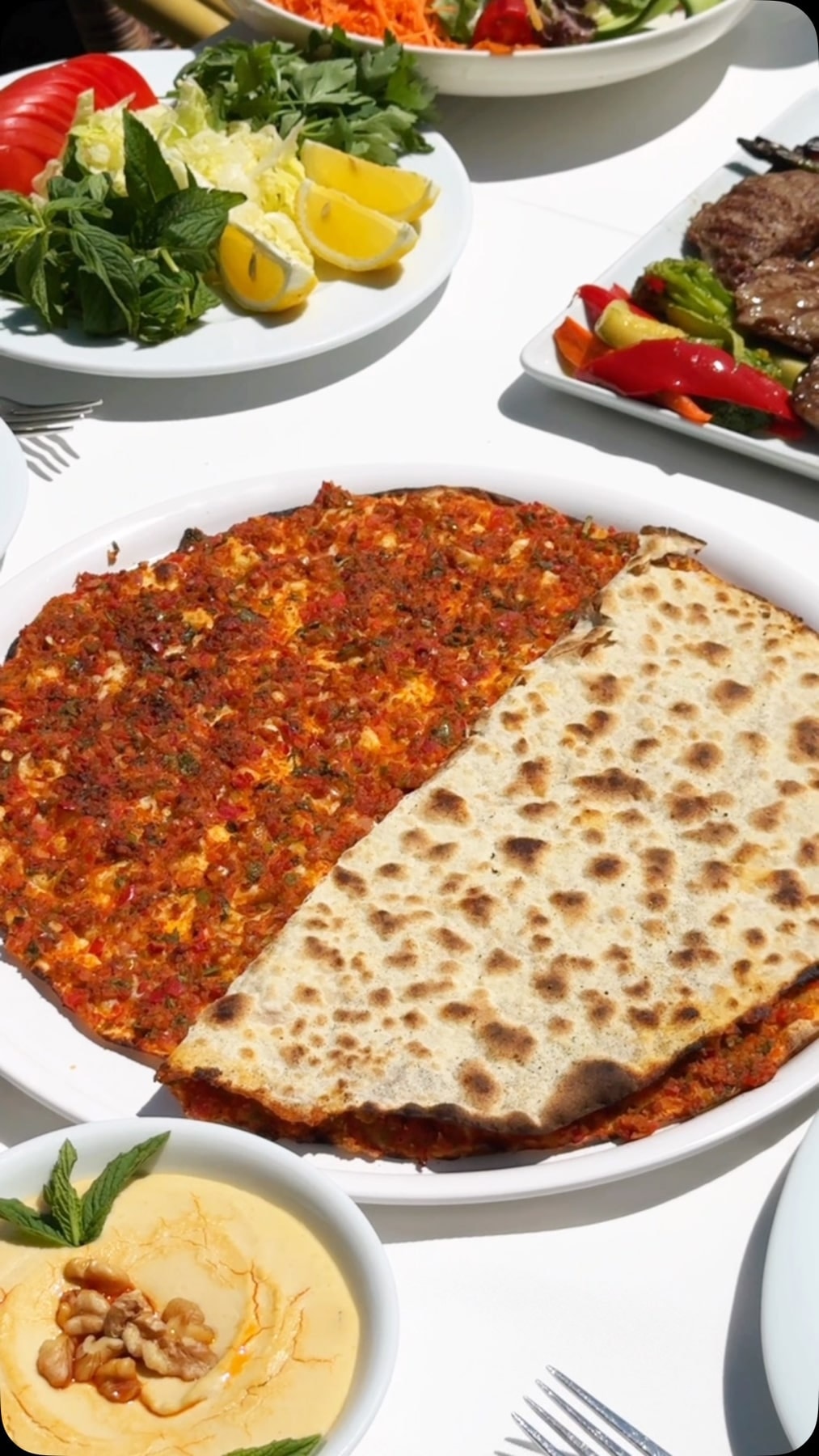 A carefully presented dish from Ziya Şark Sofrası Florya