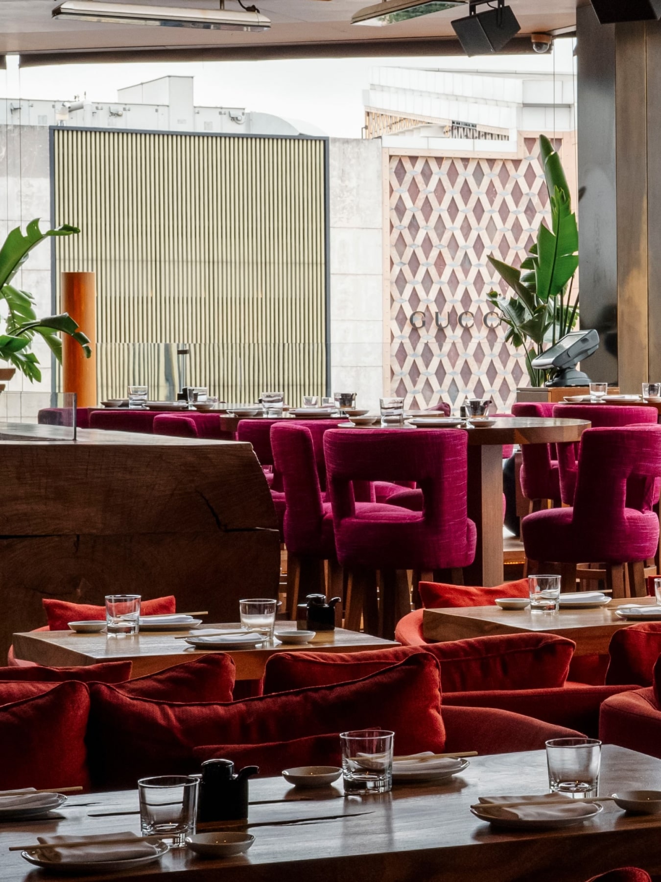 Zuma Istanbul: the frontage and entrance