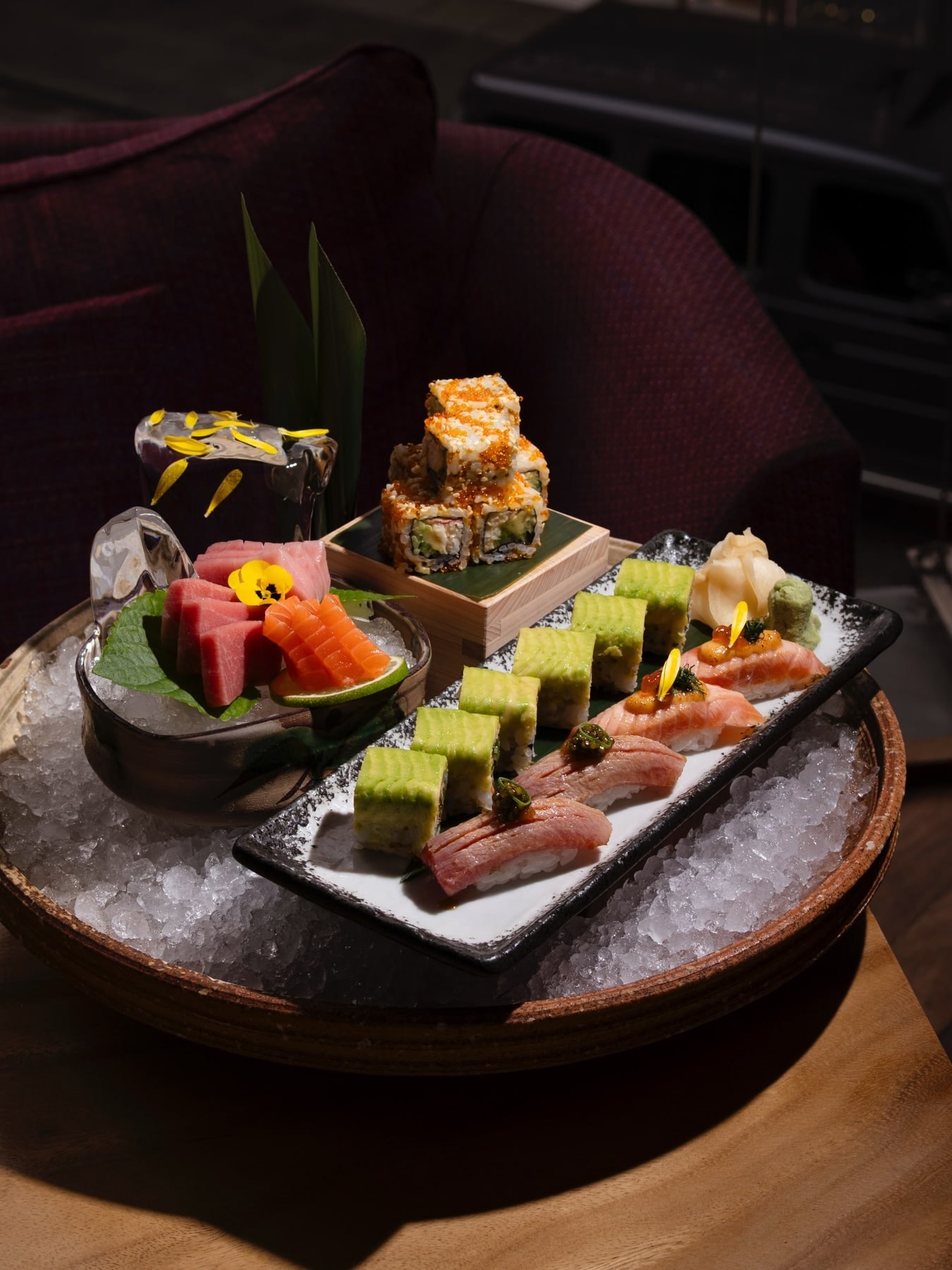 Zuma Istanbul: a carefully plated dish